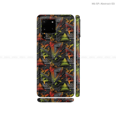 Dán Skin Galaxy S20 Series Vân Abstract 03 | UVPT21