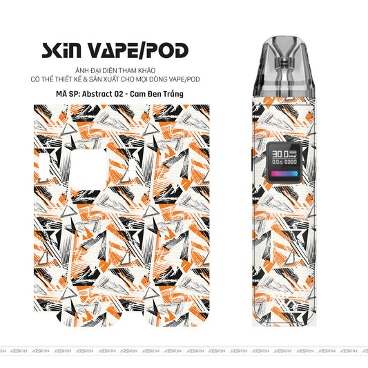 Dán Skin Pod Vân Nổi Abstract 02 | UVPT21