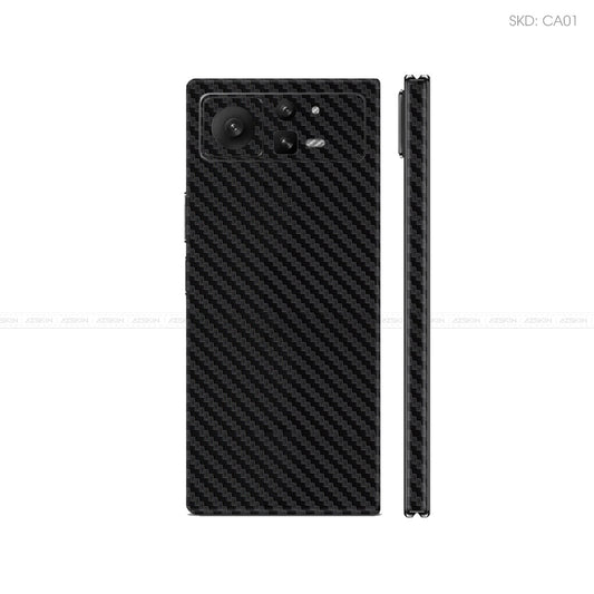 Dán Skin Điện Thoại Xiaomi Mix Fold Series Màu Đen Carbon | CA01