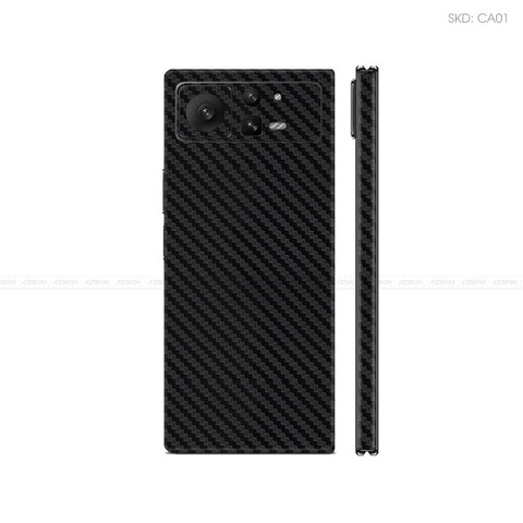 Dán Skin Điện Thoại Xiaomi Mix Fold Series Màu Đen Carbon | CA01