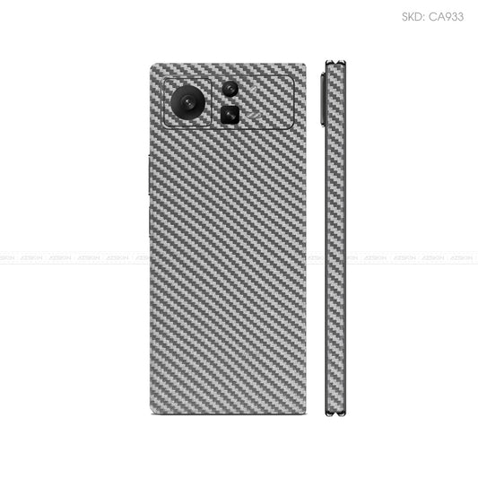 Dán Skin Điện Thoại Xiaomi Mix Fold Series Màu Carbon Xám | CA933