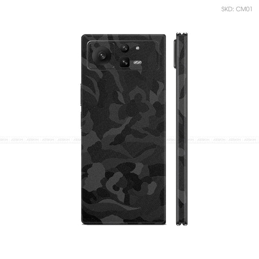 Dán Skin Điện Thoại Xiaomi Mix Fold Series Màu Đen Camo | CM01