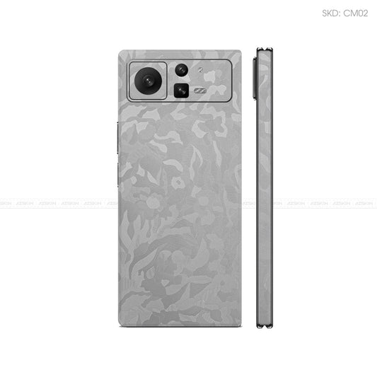 Dán Skin Điện Thoại Xiaomi Mix Fold Series Màu Bạc Camo | CM02