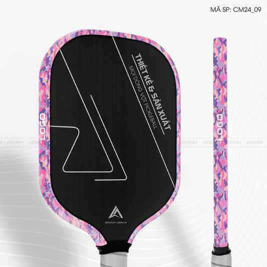 Miếng Dán Viền Vợt Pickleball Họa Tiết Camouflage | CM24_09