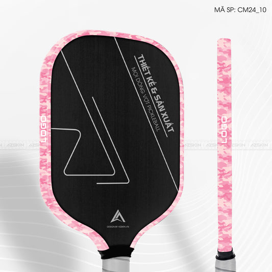 Miếng Dán Viền Vợt Pickleball Họa Tiết Camouflage | CM24_10