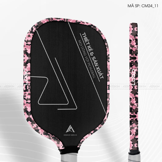 Miếng Dán Viền Vợt Pickleball Họa Tiết Camouflage | CM24_11