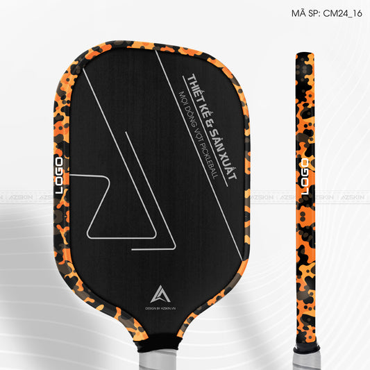Miếng Dán Viền Vợt Pickleball Họa Tiết Camouflage | CM24_16
