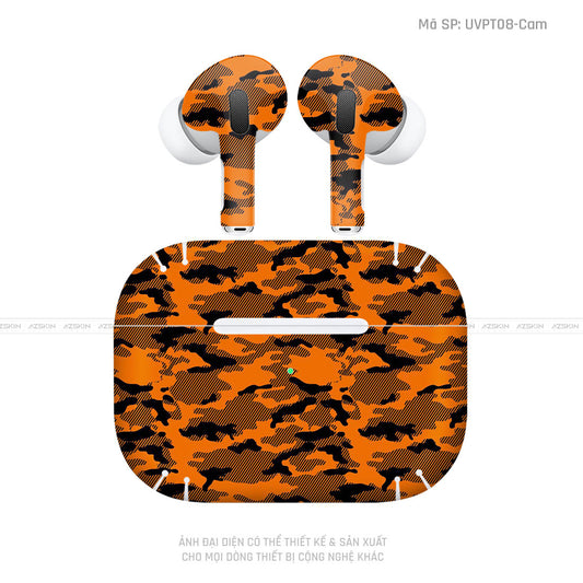 Dán Skin Tai Nghe Airpod 3 Vân Camo Urban Cam | UVPT08