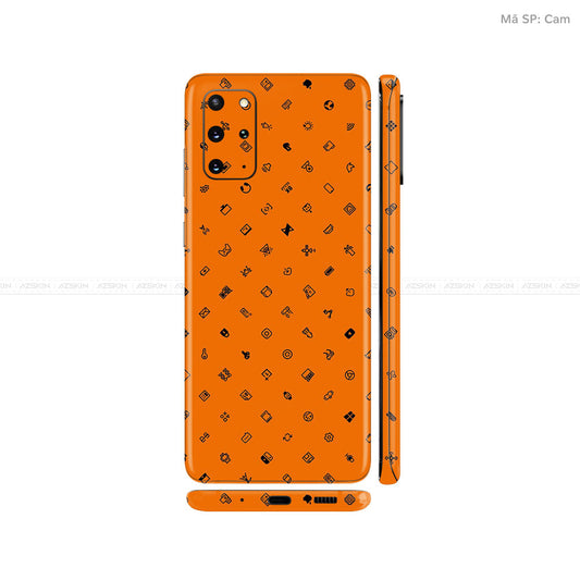 Dán Skin Galaxy S20 Series Vân ICON Cam | UVPT04