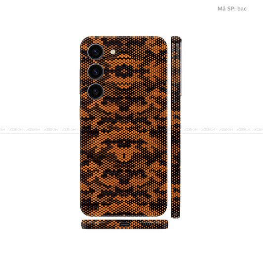 Dán Skin Galaxy S23 Series Vân Nổi Mamba Cam | UVPT04