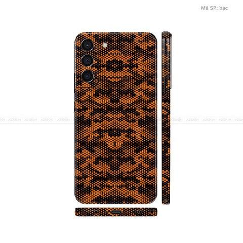 Dán Skin Galaxy S22 Series Vân Nổi Mamba Cam | UVPT05