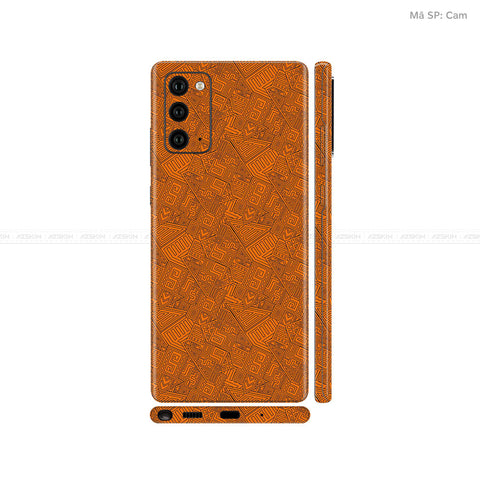 Dán Skin Galaxy Note 20 Series Vân Pattern AZ Cam | UVPT06