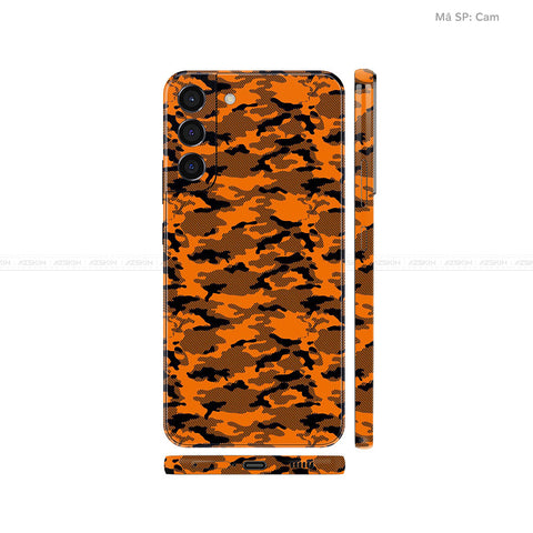 Dán Skin Galaxy S22 Series Vân Nổi Camo Urban Cam | UVPT08