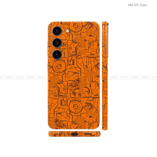 Dán Skin Samsung Galaxy S24 Series Vân Nổi Vi Mạch 2023 | UVPT14