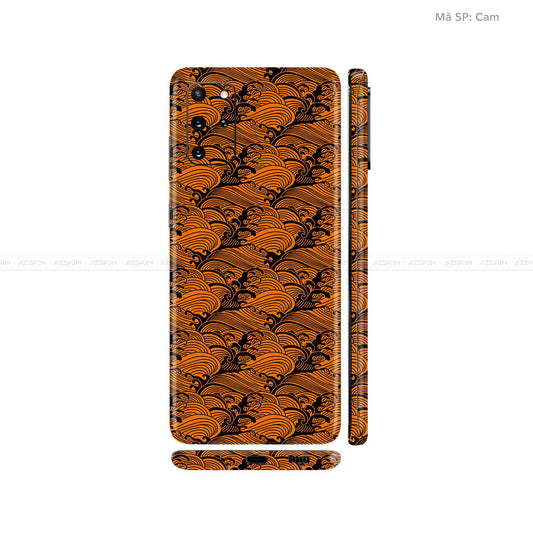 Dán Skin Galaxy S20 Series Vân Pattern Wave Cam | UVPT09