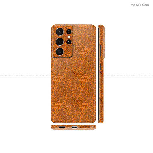 Dán Skin Galaxy S21 Series Vân Pattern AZ Cam | UVPT06