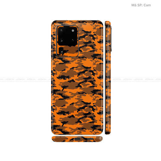 Dán Skin Galaxy S20 Series Vân Camo Urban Cam | UVPT08