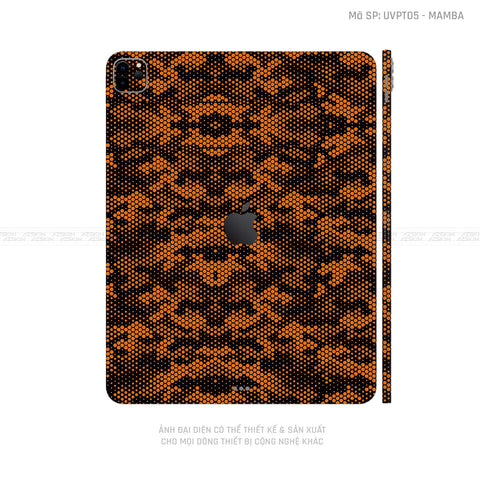 Dán Skin IPad Air Series Vân ICON Mamba Cam | UVPT05