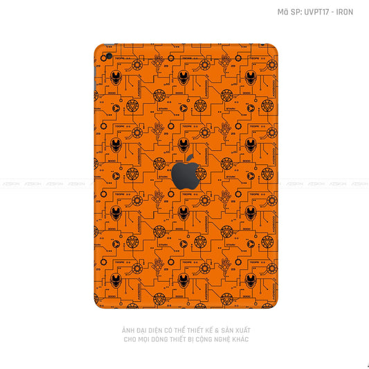 Dán Skin IPad Gen Series Vân IRonman Cam | UVPT17