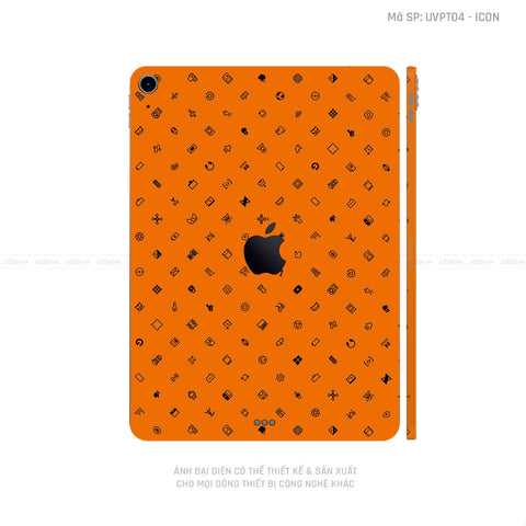 Dán Skin IPad Mini Series Vân ICON Cam | UVPT04