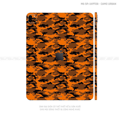 Dán Skin IPad Air Series Vân Camo Urban Cam | UVPT08