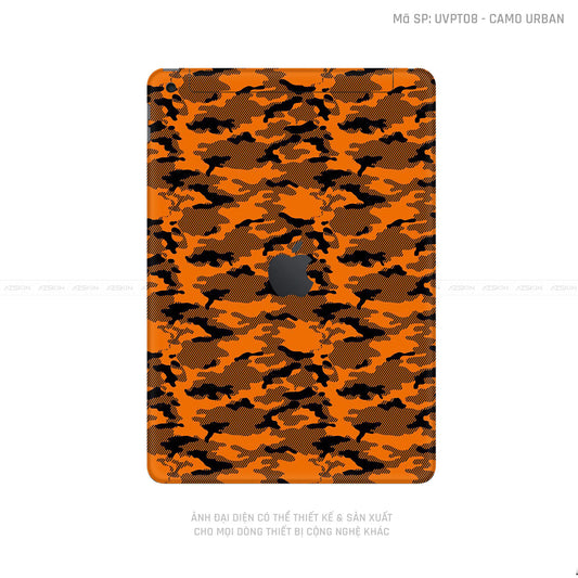 Dán Skin IPad Gen Series Vân Camo Urban Cam | UVPT08