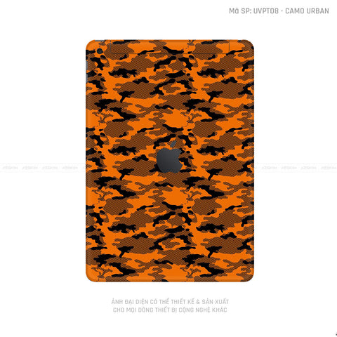 Dán Skin IPad Gen Series Vân Camo Urban Cam | UVPT08