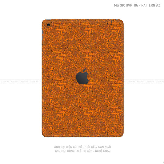 Dán Skin IPad Gen Series Vân Pattern AZ Cam | UVPT06