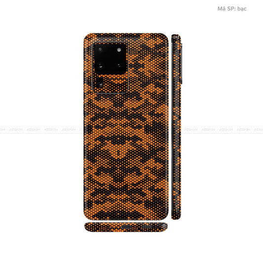 Dán Skin Galaxy S20 Series Vân Mamba Cam | UVPT05