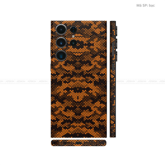 Dán Skin Galaxy S23 Series Vân Nổi Mamba Cam | UVPT04