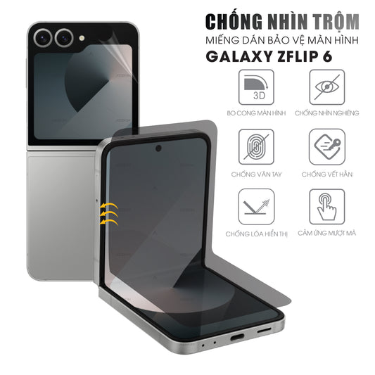 Miếng dán chống nhìn trộm màn hình Samsung Galaxy Z Flip 6