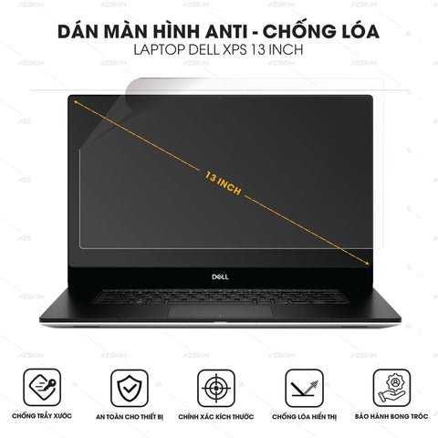 Miếng Dán Màn Hình Laptop Dell XPS 13 Inch