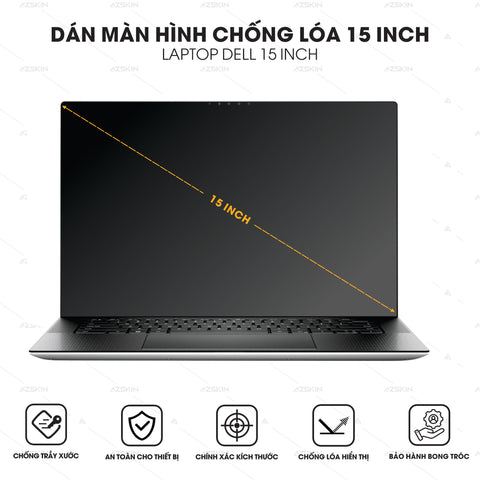 Miếng Dán Màn Hình Laptop Dell 15 Inch