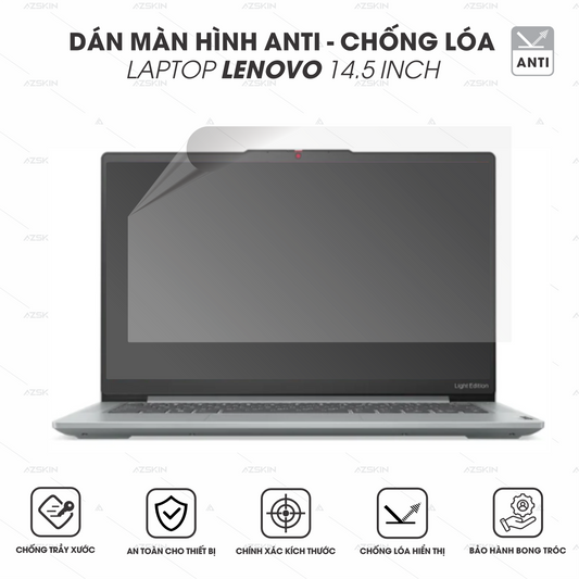 Miếng Dán Màn Hình Laptop Lenovo 14.5 Inch