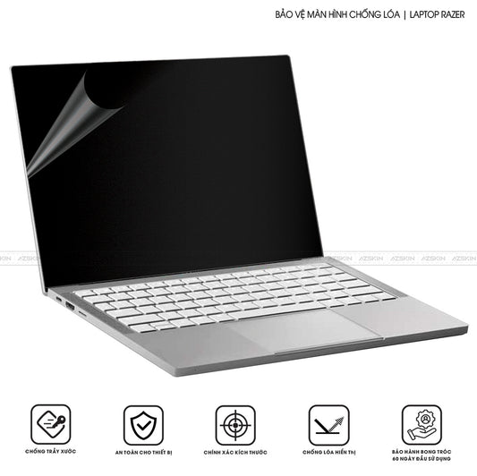 Miếng dán màn hình laptop Razer chống lóa, chống vân tay