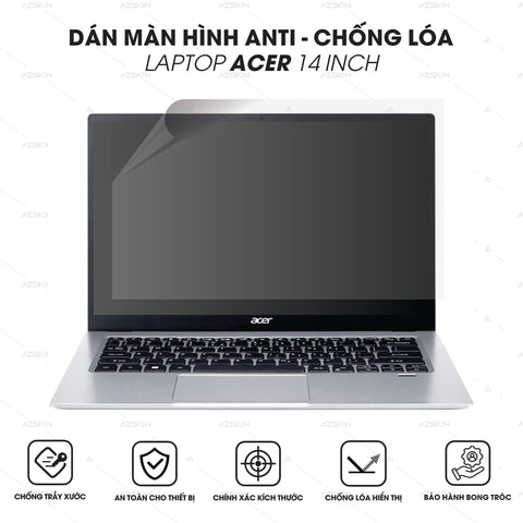 Miếng Dán Màn Hình Laptop Acer 14 Inch