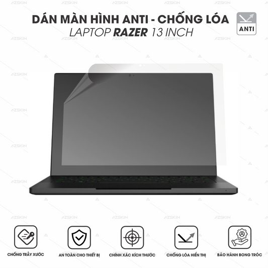 Miếng Dán Màn Hình Laptop Razer 13 Inch