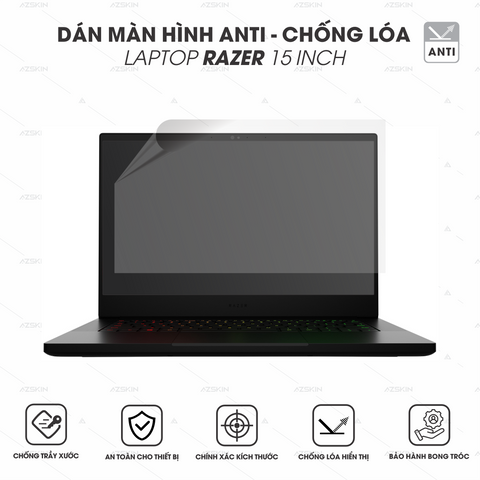 Miếng Dán Màn Hình Laptop Razer 15 Inch