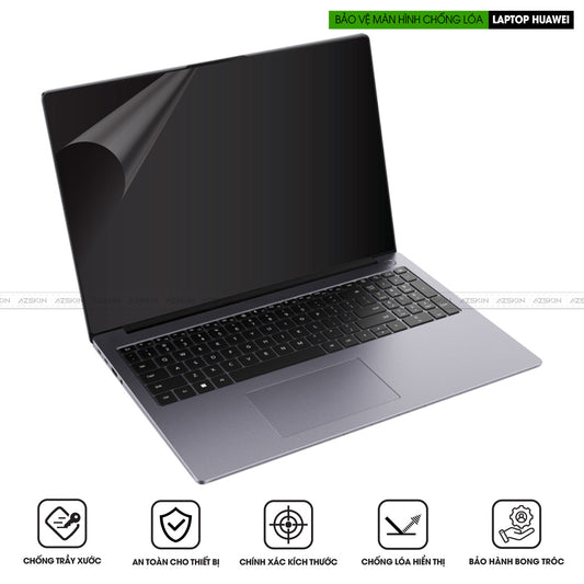 Miếng dán màn hình laptop Huawei chống lóa, chống vân tay
