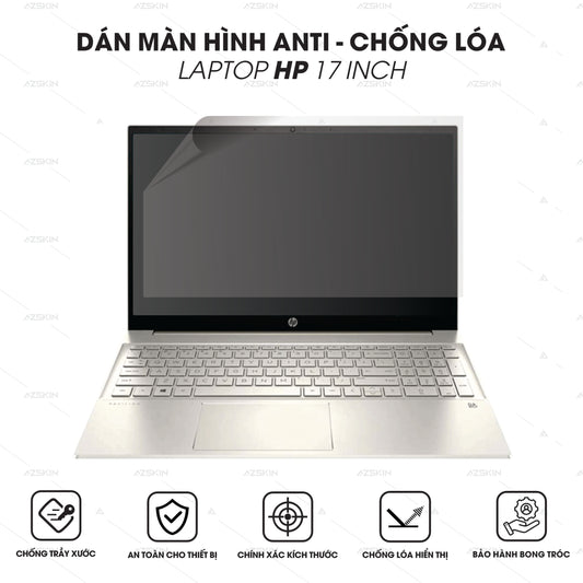 Miếng Dán Màn Hình Laptop HP 17 Inch
