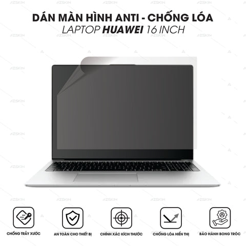 Miếng Dán Màn Hình Laptop Huawei 16 Inch