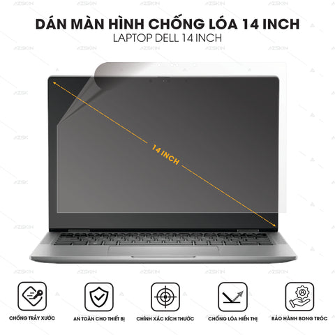 Miếng Dán Màn Hình Laptop Dell 14 Inch