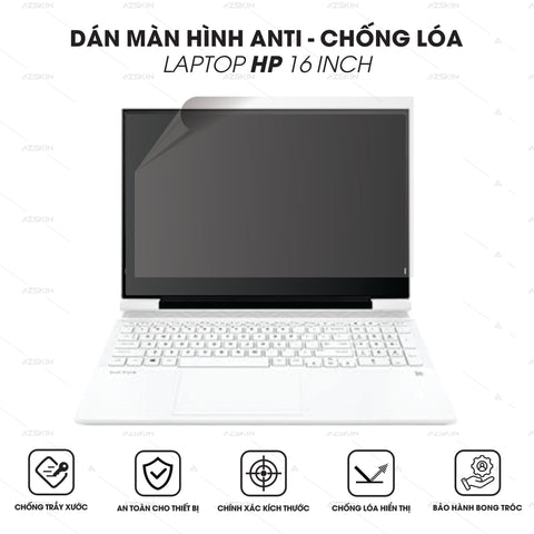 Miếng Dán Màn Hình Laptop HP 16 Inch