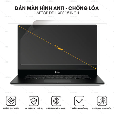 Miếng Dán Màn Hình Laptop Dell XPS 15 Inch | 15.6 Inch