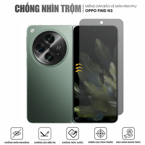 Miếng Dán Màn Hình Chống Nhìn Trộm OPPO Find N3