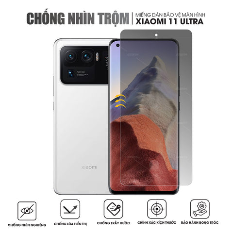 Miếng Dán Màn Hình Chống Nhìn Trộm Xiaomi 11 Ultra