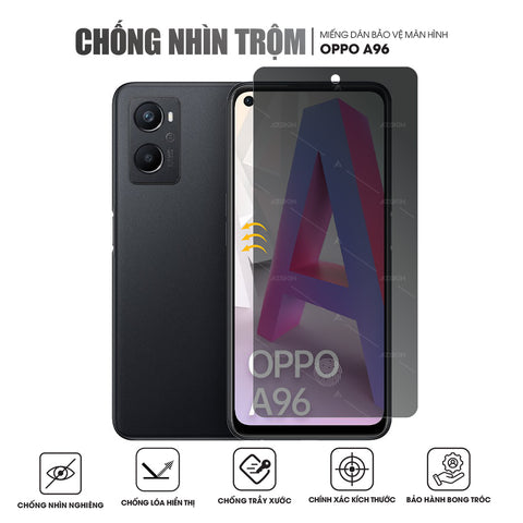 Miếng dán màn hình chống nhìn trộm cho OPPO A96 4G 5G