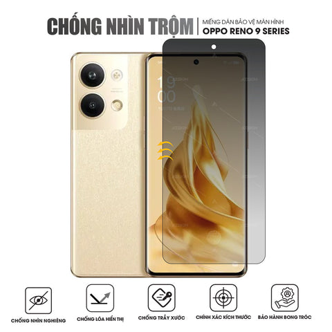 Miếng dán màn hình chống nhìn trộm cho OPPO Reno9 / 9 Pro / 9 Pro+