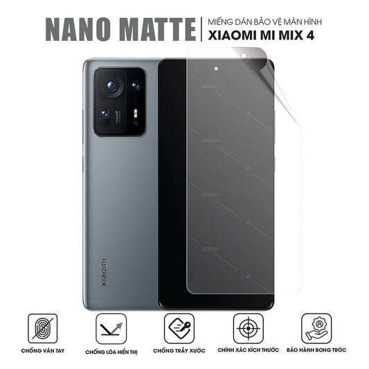 Miếng Dán Màn Hình Chống Vân Tay Xiaomi Mi Mix 4