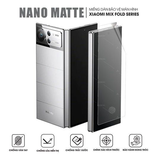 Miếng Dán Màn Hình Chống Vân Tay Xiaomi Mix Fold Series